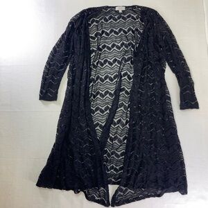 LuLaRoe Long Lacy Cardigan Sweater Size Medium A